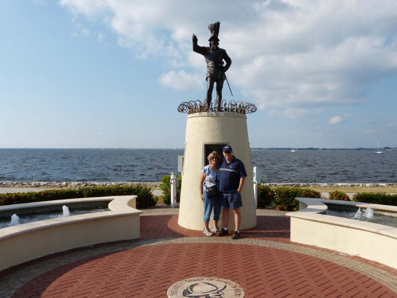 Bob and Kathy with Ponce